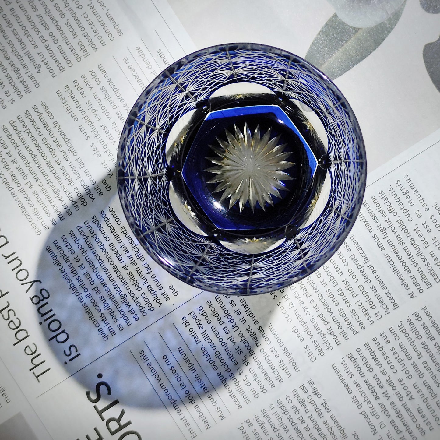 Stellar Engraved Sapphire